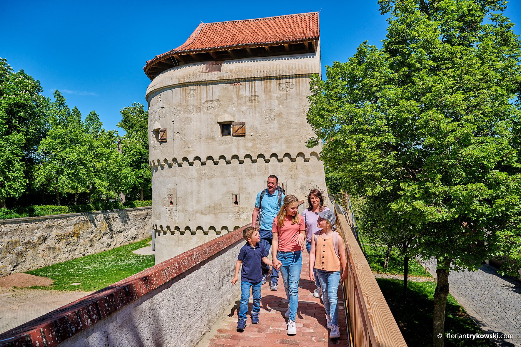 Auf der Stadtmauer